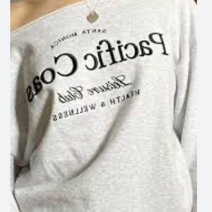 Garage Gray Oversized Long Sleeve Hoodie